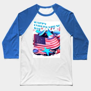 HAPPY INDEPENDENCE DAY-JULY 4TH 2023-PATRIOTISM Baseball T-Shirt